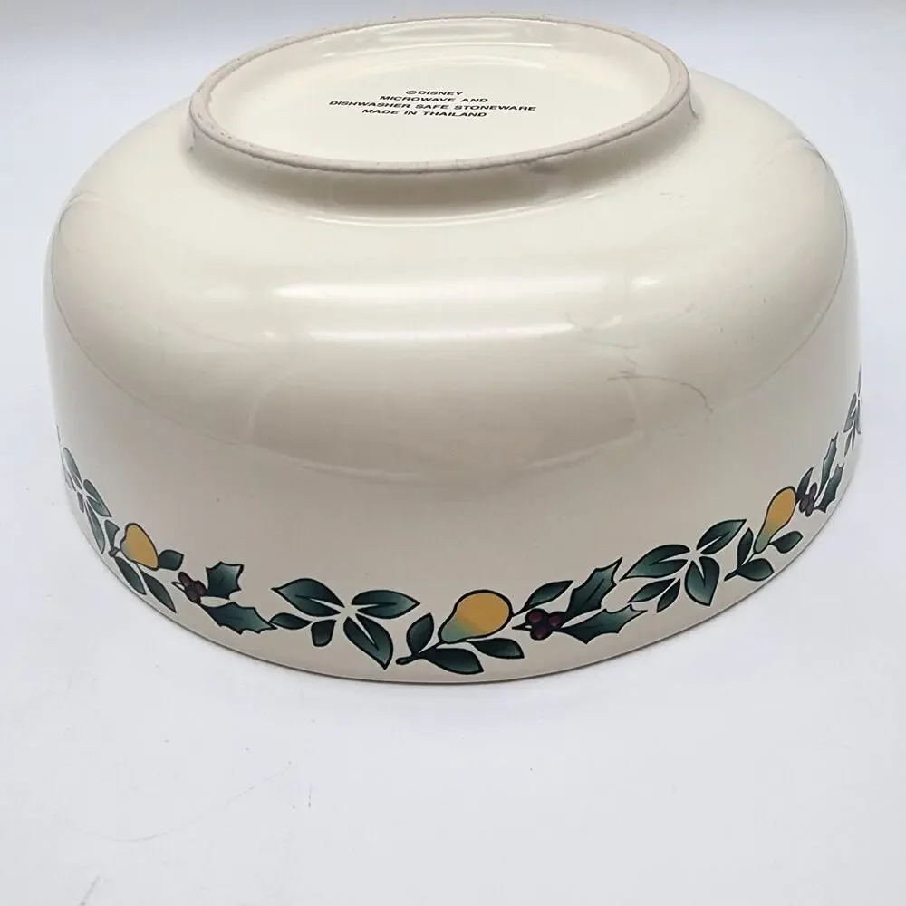 Vintage Disney Serving Dish Pasta Fruit Bread Bowl 9
